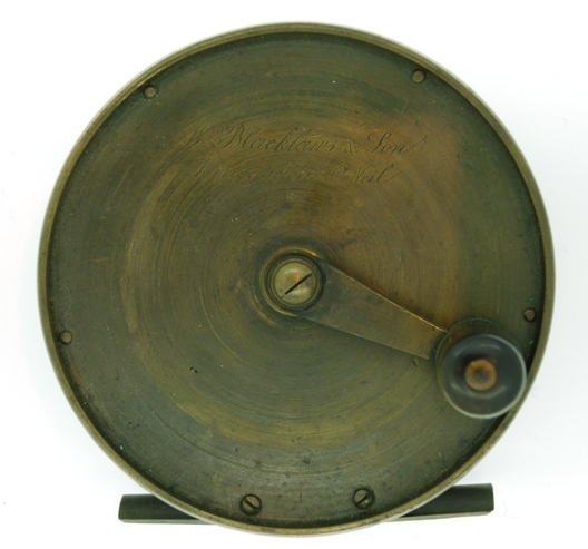 Antique Brass Millbro Fishing Reel -  India